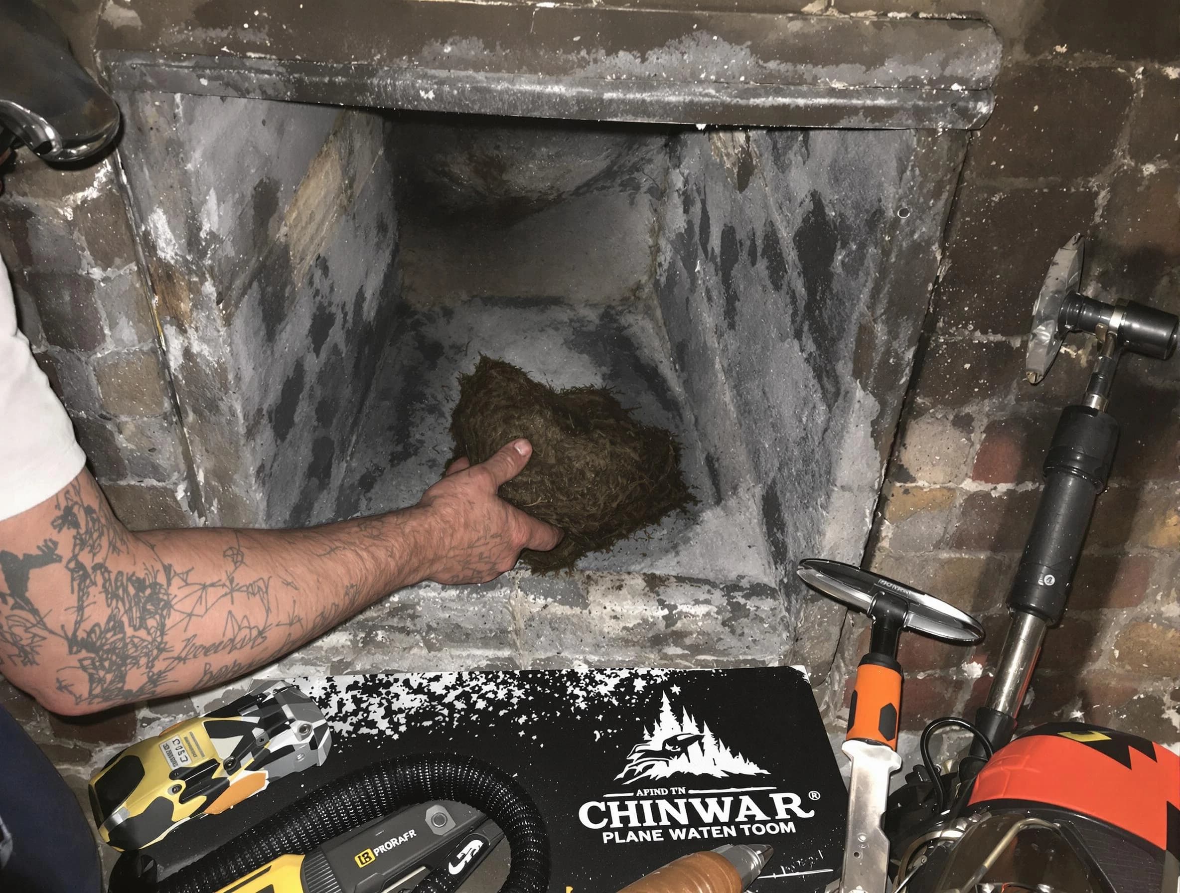 Peralta Chimney Sweep safely removing debris and screening chimney in Peralta, NM