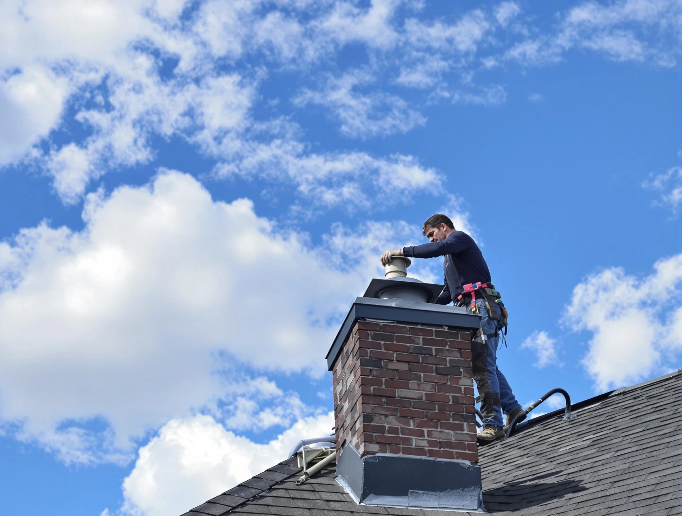 Peralta Chimney Sweep installing a sturdy chimney cap in Peralta, NM