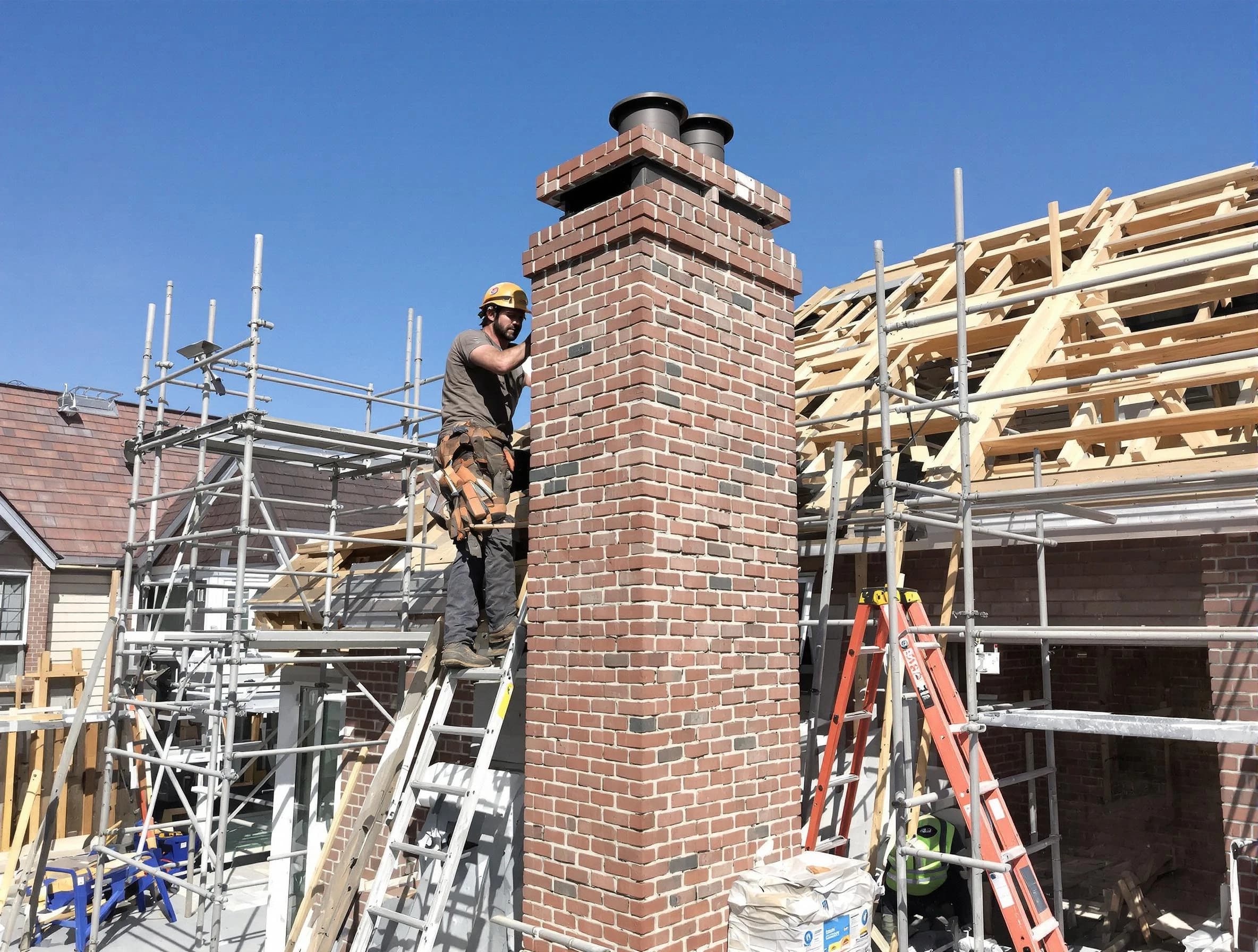 New chimney installation completed by Peralta Chimney Sweep in Peralta, NM