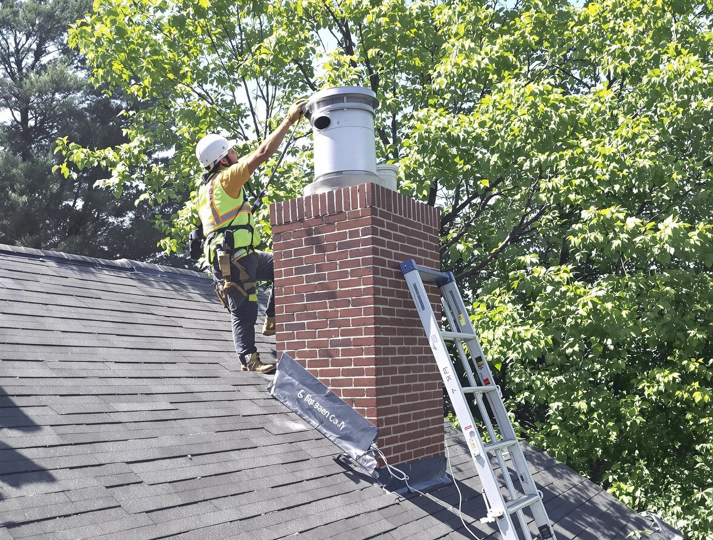 Chimney liner inspection by Peralta Chimney Sweep in Peralta, NM