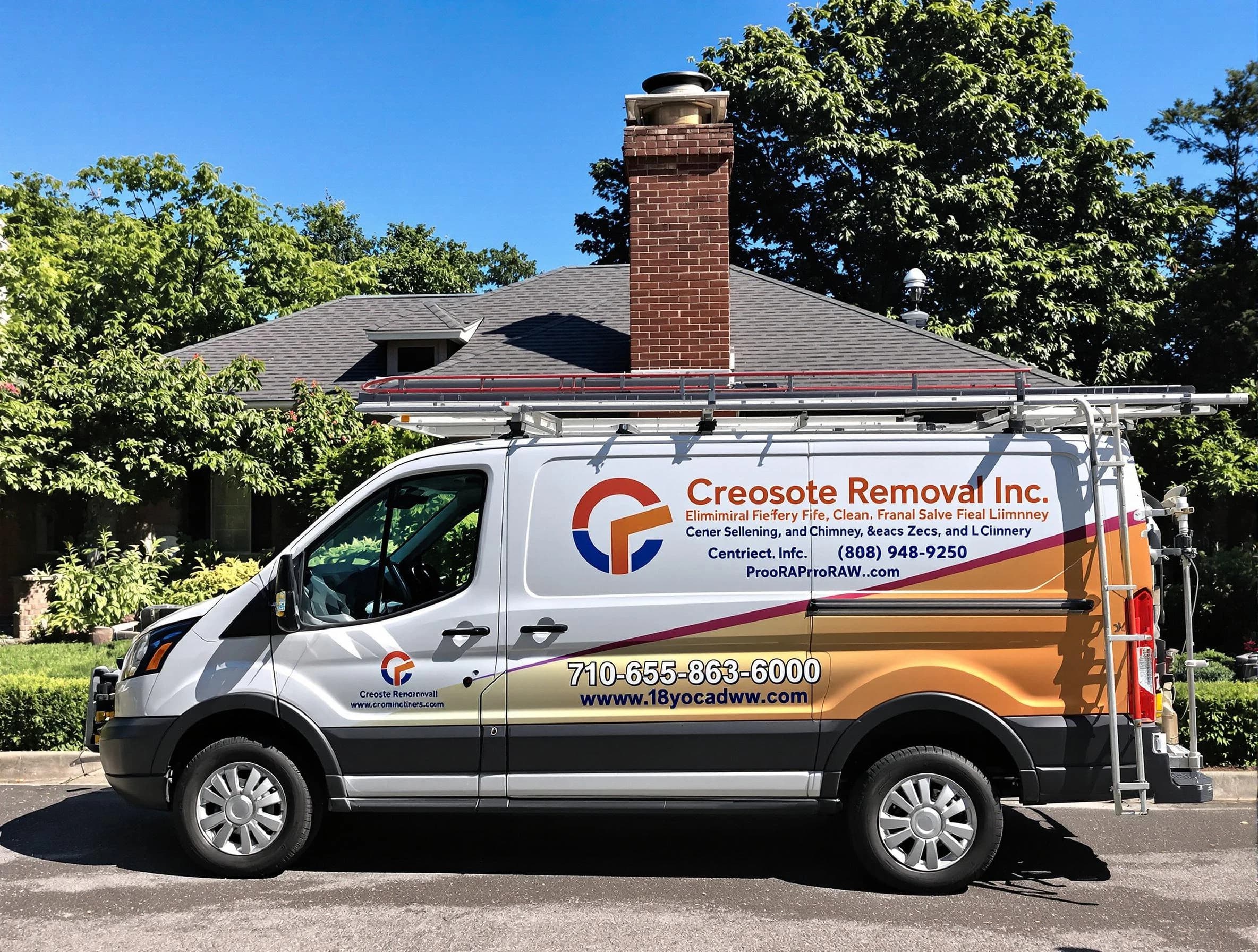 Peralta Chimney Sweep technician removing creosote safely in Peralta, NM