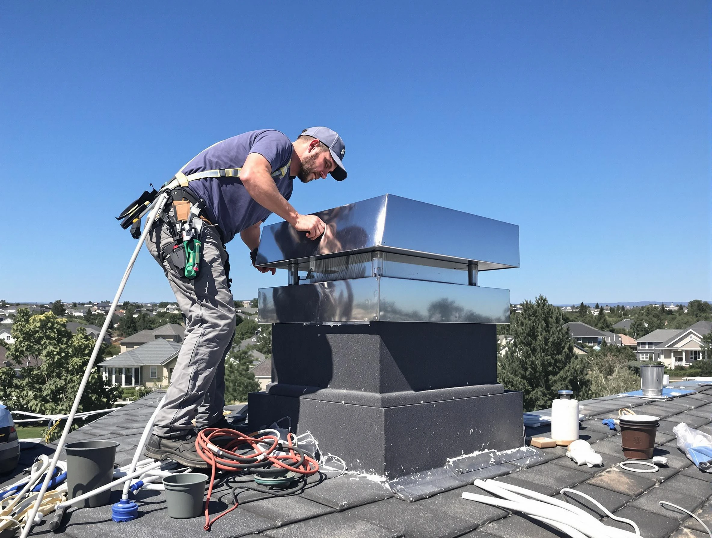 Chimney Cap Services in Peralta