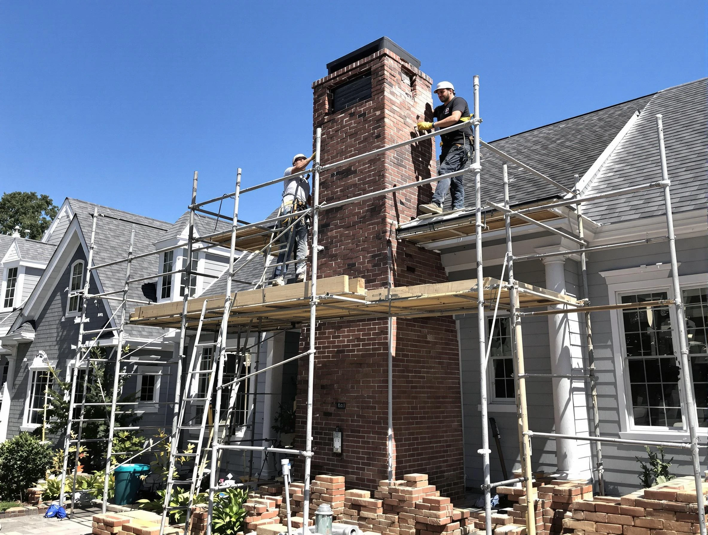 Chimney Rebuilding in Peralta