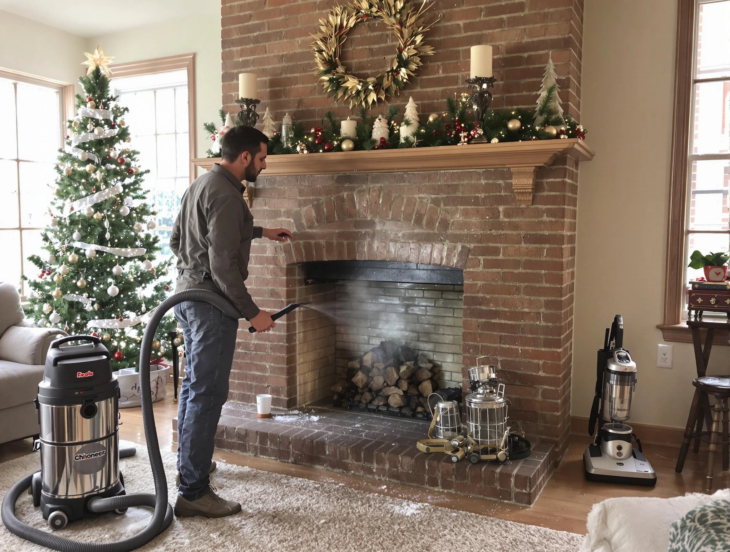 Fireplace Cleaning in Peralta